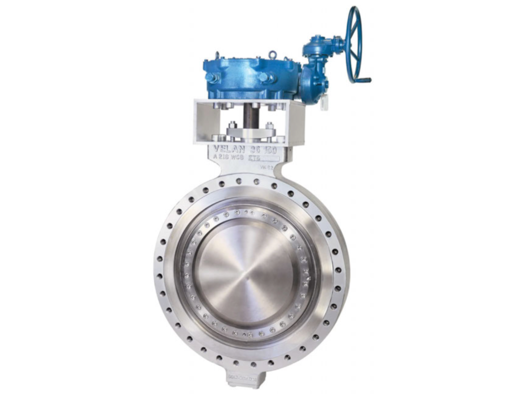 Torqseal triple-offset butterfly valve, the one tested with this new coating