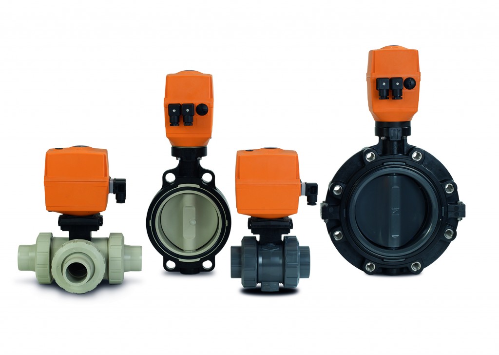 The EA25-250 actuators by GF Piping Systems