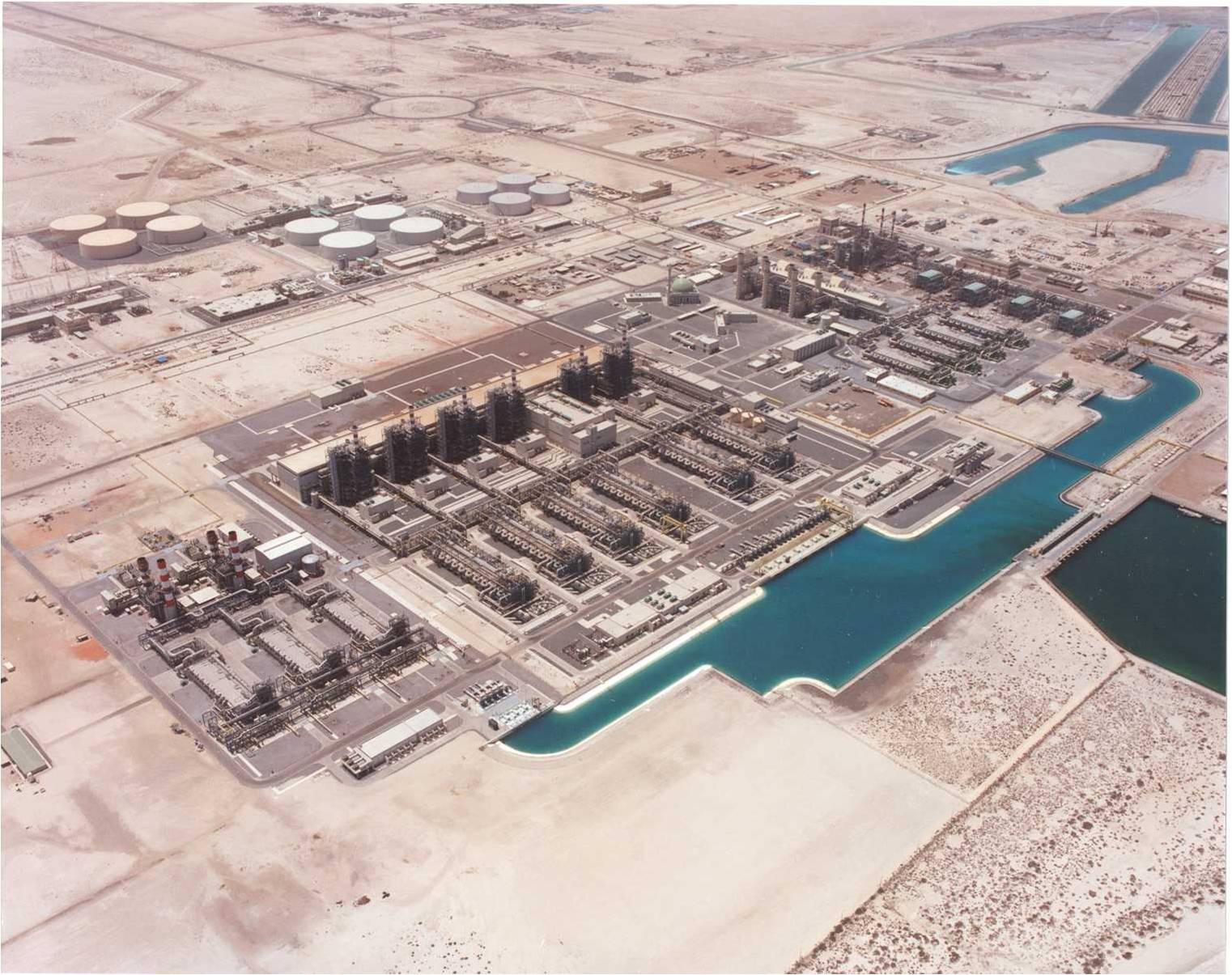 The Taweelah Power and Water Complex (courtesy of Tapco)