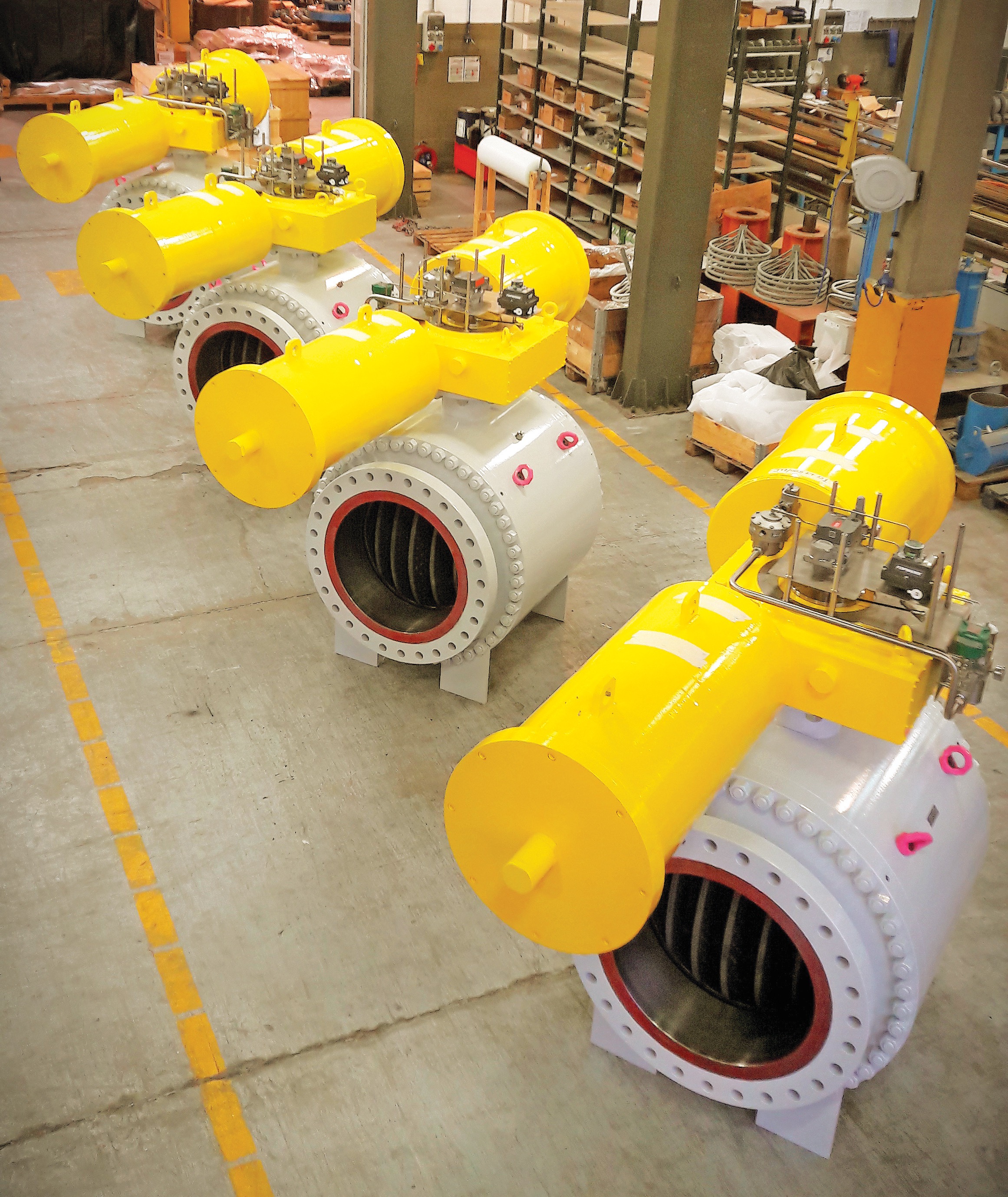 Velan shipped four 30" valves to Kuwait Industrial Valve News