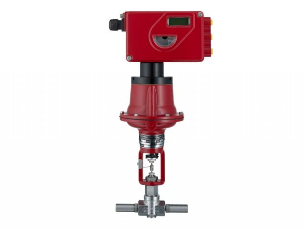 The Research Control® SRD991 top-mount valve positioner
