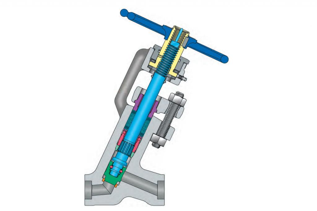 The scheme of the Z series valves by Velan