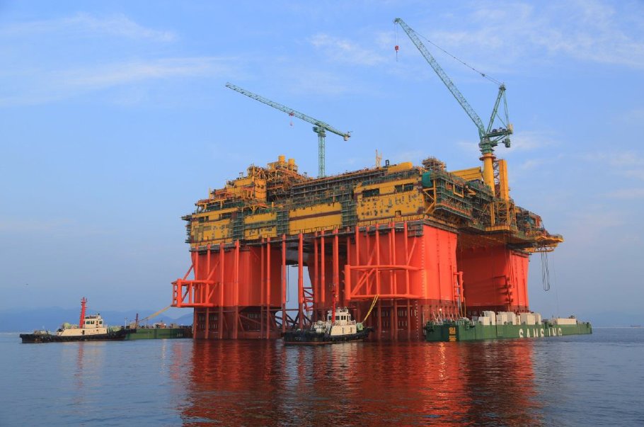 The INPEX's Ichthys central processing facility (courtesy of INPEX Corp.)