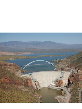 The Roosevelt Dam, Stewart Mountain (Image courtesy of Emerson)