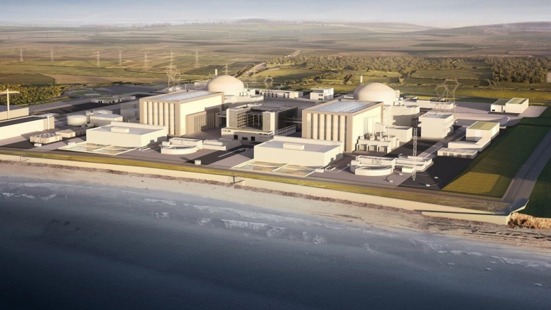 The Hinkley Point C nuclear power plant (image courtesy of constructionenquirer.com)