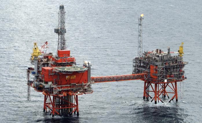 The Captain Wellhead Protector Platform (Image courtesy of Chevron)