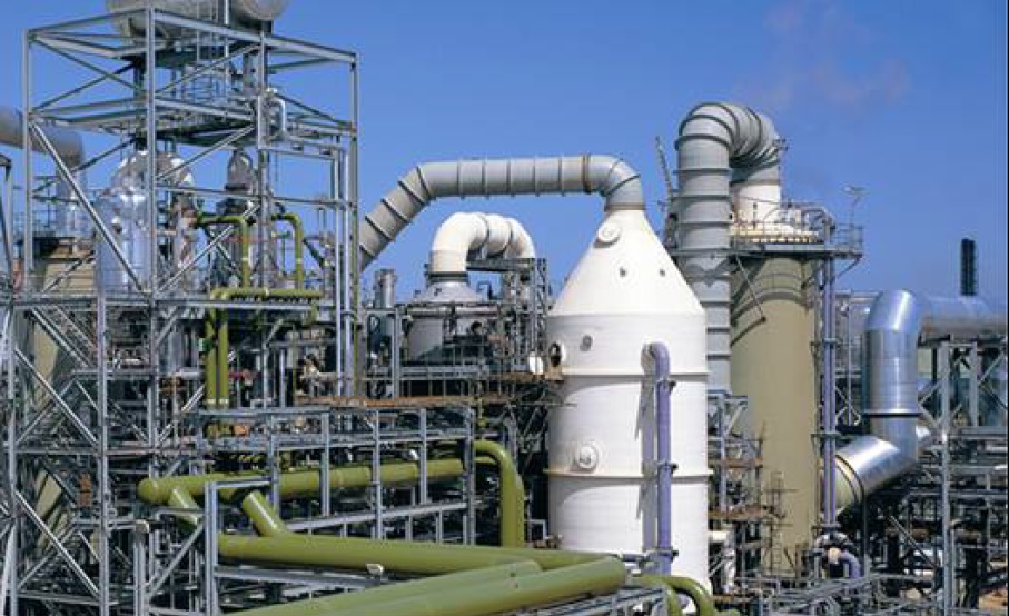 A view from the Lucite Cassel plant(Image courtesy of sulphuric-acid.com)