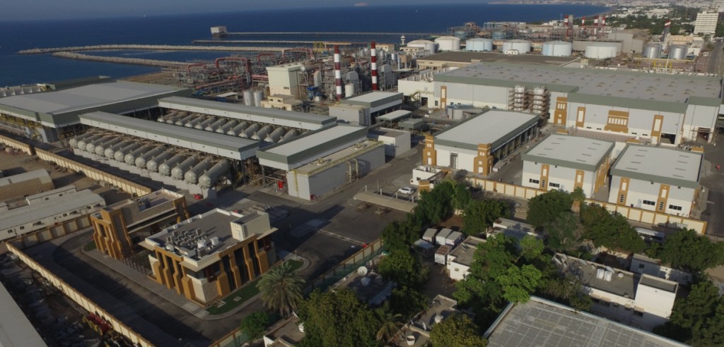 The Al-Ghubrah desalination plant (image courtesy of Ferrovial)
