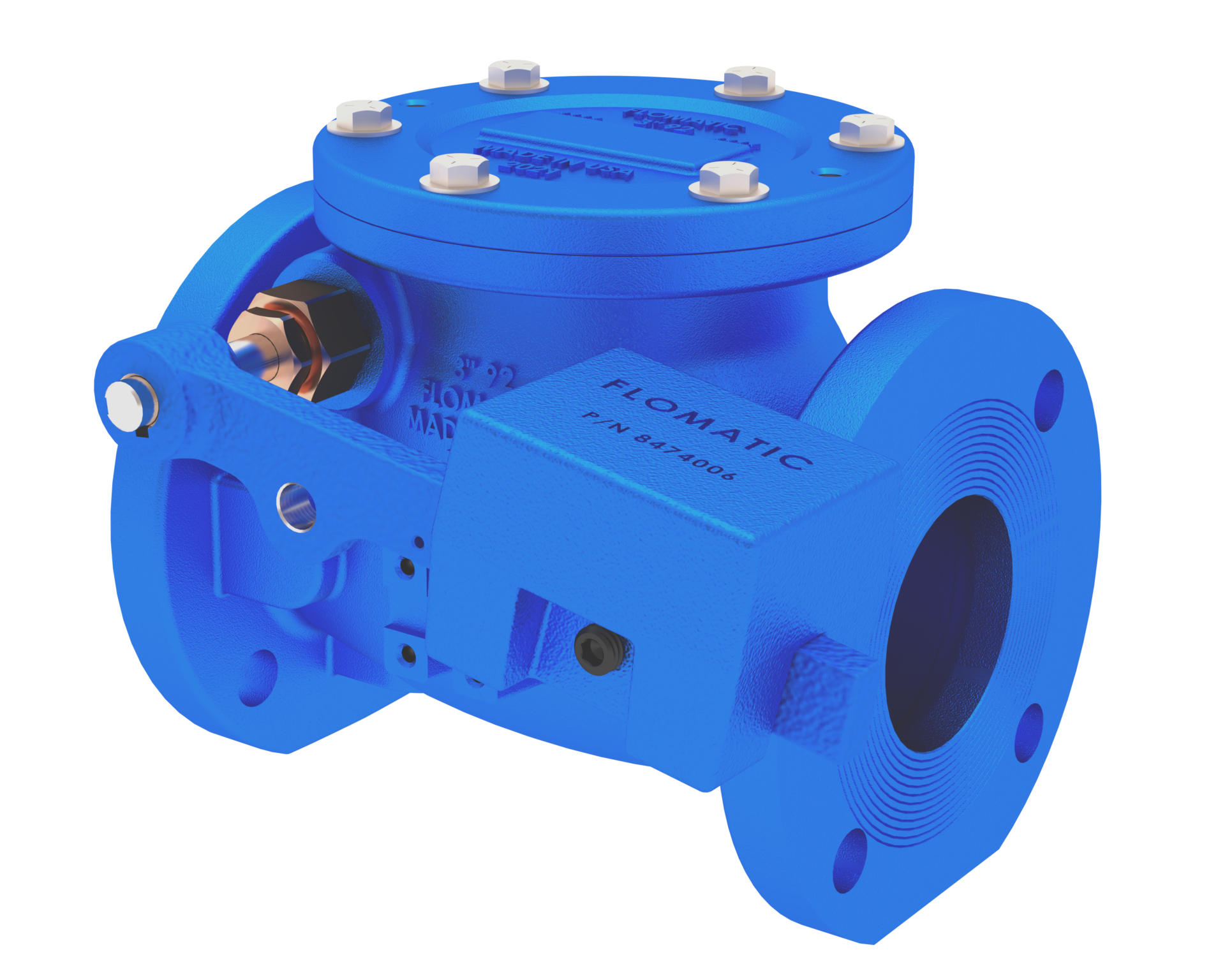 Flomatic Valves unveils model 92 3″ AWWA C508 Swing Check Valve