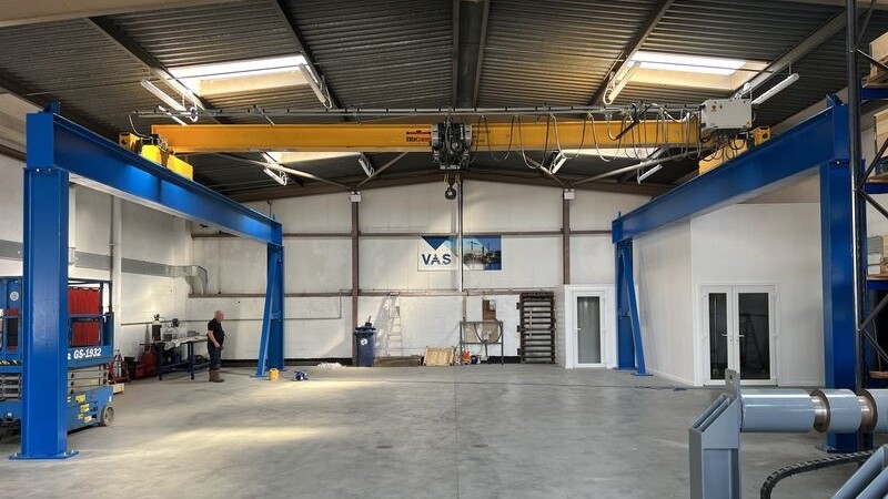 Elite Cranes UK installs 5-ton overhead crane to enhance valve testing