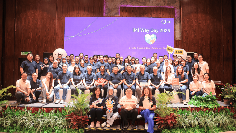 IMI’s office in Singapore is officially a Great Place to Work