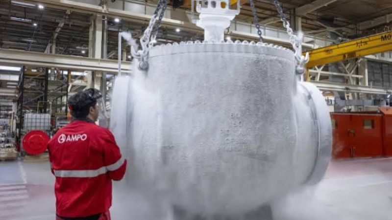 AMPO POYAM VALVE to supply cryogenic valves for Net Zero Teesside (NZT) AMPO POYAM VALVE to supply cryogenic valves for Net Zero Teesside (NZT)